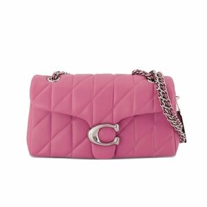 Coach Pink Quilted Shoulder Bag Tabby 26 NWT